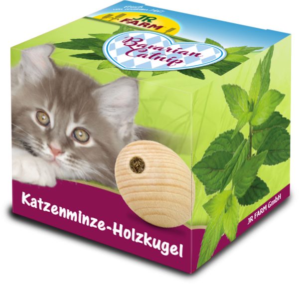 Katzenminze Holzkugel.2
